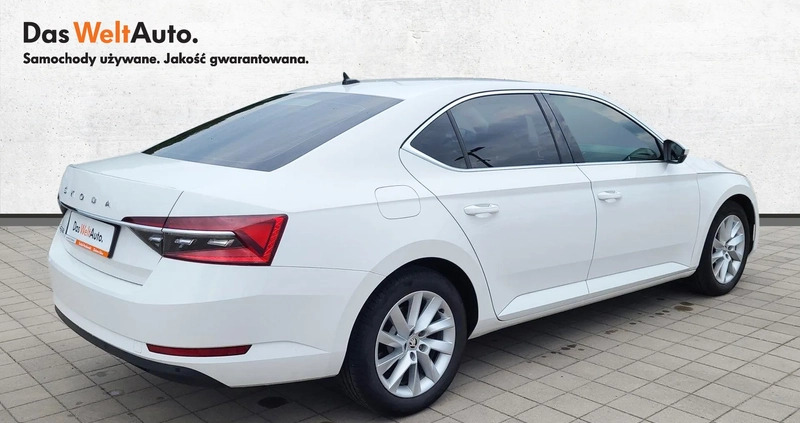Skoda Superb cena 99900 przebieg: 78633, rok produkcji 2019 z Tychy małe 466